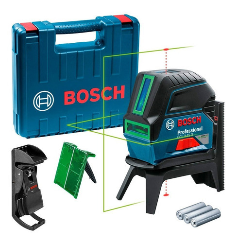 Nivel Láser De Líneas Verdes 15 M Con Puntos Bosch Gcl 2-15 G