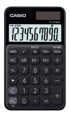 Calculadora Casio Portátil Sl-310uc-bk