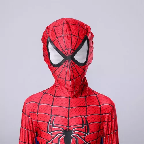 Fantasia Homem Aranha Infantil Peter Parker Marvel Top Luxo