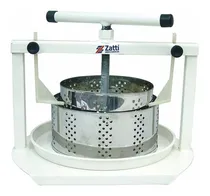 Comprar Prensa Queijo + 2 Formas Redonda De 500g E 1kg Em Inox Zatti