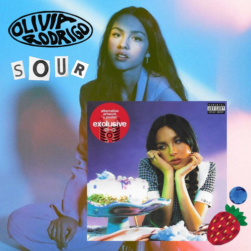 Olivia Rodrigo - Sour - Cd Edición Limitada Target
