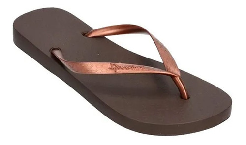 Imagen 1 de 6 de Ojotas Ipanema Clasicas Tan Marron Cobre 5326