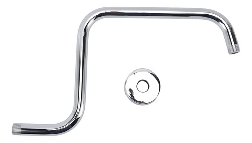 Brazo De Ducha Con Brida De Acero Inoxidable, Cabezal En For