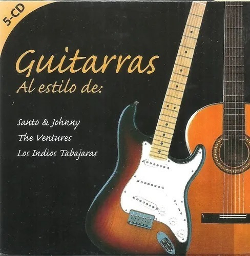 Guitarras Al Estilo De | 5 Cds. Música Nuevo