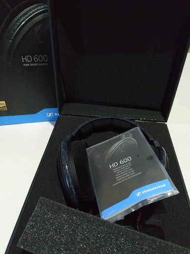 Imagen 6 de 10 de Auriculares Referencia Monitoreo Sennheiser Hd600 En C Color Negro