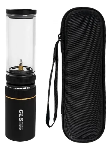 Camping Light Tent Lantern Gas Lantern For Tourist Black