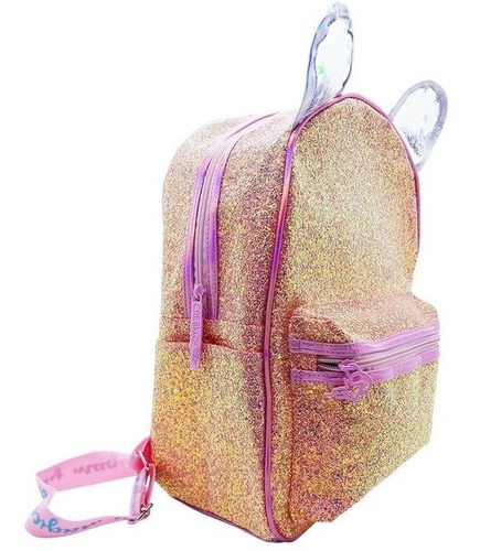 Imagen 3 de 4 de Mochila Cresko Fashion Con Glitter 15'' Ck049
