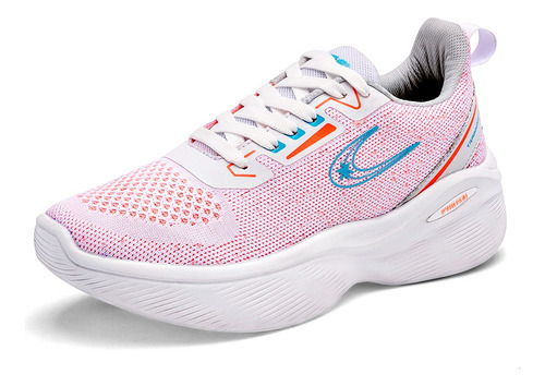 Tenis Urbano Dama Stars Of The World 11204 Bco *126-142 S6