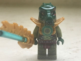Lego Legends of Chima-Cragger personaje cocodrilo verde krager nuevo 