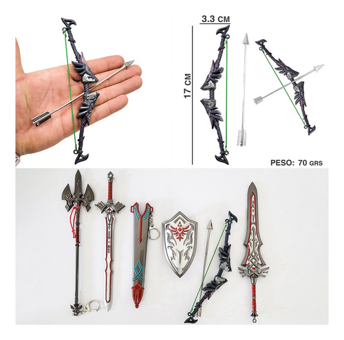 Figuras De Armas De Link | Zelda Tears Of The Kingdom | Botw
