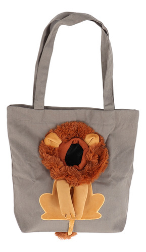 Bolsa De Lona Para Mascotas, Bonita, Con Forma De León, Port