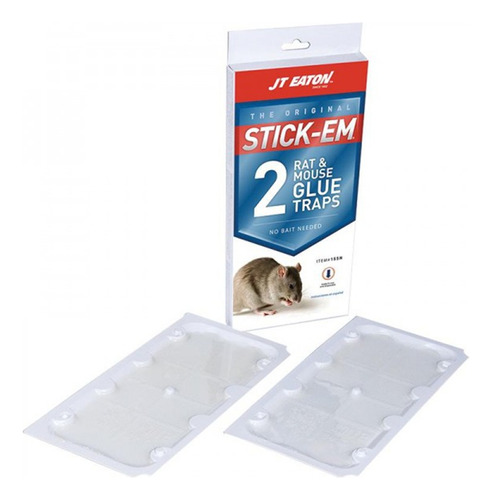Trampa Adhesiva Rata Ratones  Stick-em® X 2 Unid.