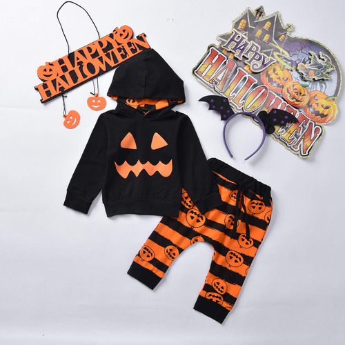 Conjunto De Sudaderas Y Pantalones Con Capucha Para Recién