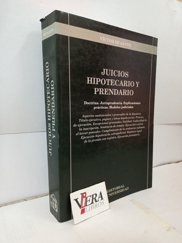 Juicios Hipotecario Y Prendario - De Santo