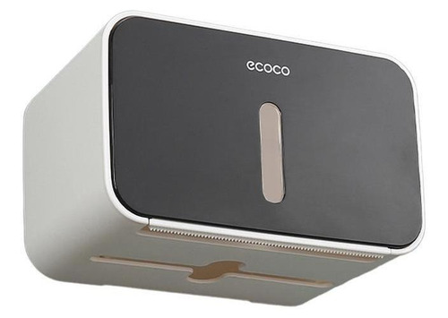 Imagen 7 de 10 de 2 Soporte Papel Higienico Pañuelos Baño Adhesivo Base Repisa