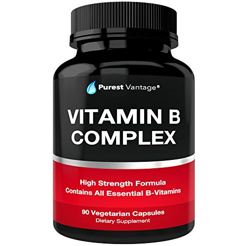 Vitamina B Complejo Vitamina B 12, B1, B2, B3, B5, 3mfke