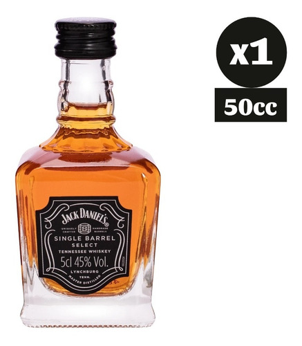 Miniatura Whisky Jack Daniels Single Barrel Select 47° 50cc