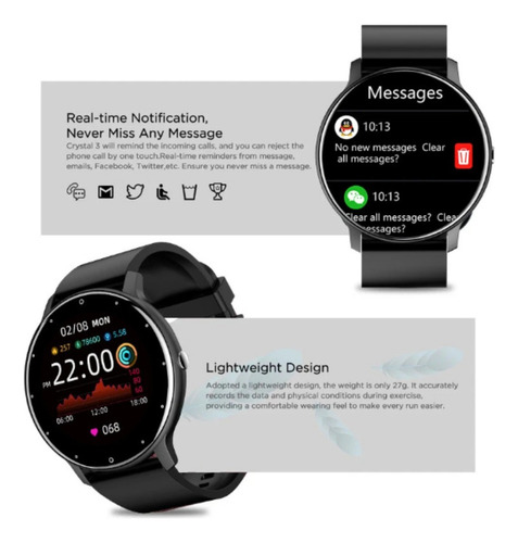 Reloj Inteligente Deportivo Bluetooth