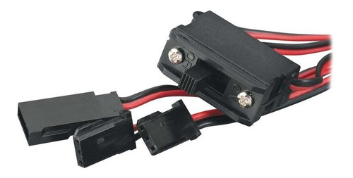 Switch Harness Con Charge Plug Tipo Futaba Para Tx/rx 