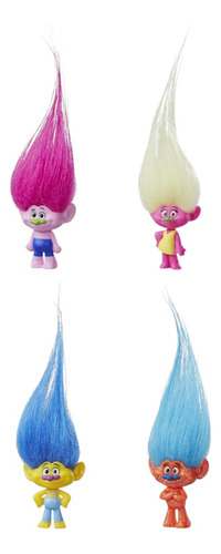 Set X4 Mini Figuras Trolls Sorpresa Dreamworks
