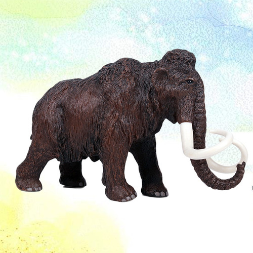 . Simulación Mamut Modelo Estático Animal Elefante Modelo