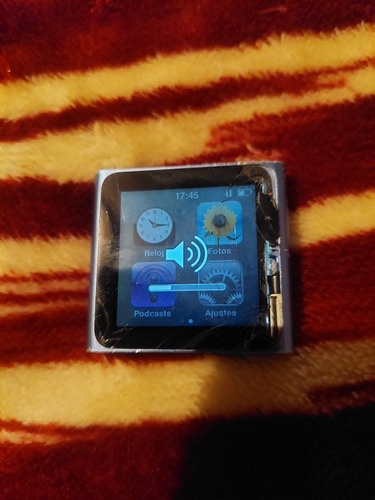iPod Nano 6ta Gen,pila Buena,touch Crack, Leer Descripción (Usado)
