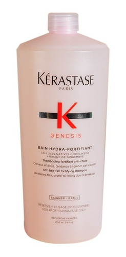 Kerastase Genesis Bain Hydra Fortifiant Shampoo Pelo 1000ml