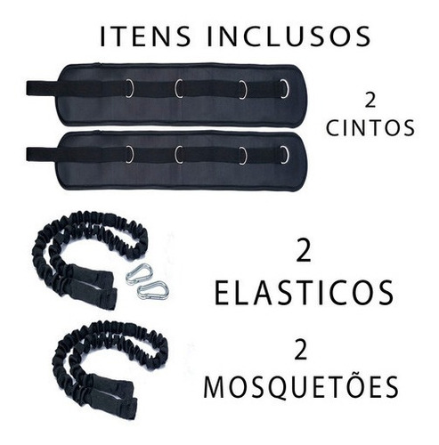 Imagem 4 de 4 de Kit Agilidade + Cinto De Tração + Escada Agilidade + Cone