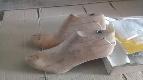 2 Hormas De Zapato Para Calzado Par Talle 41 Con Taco