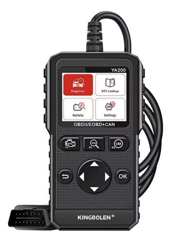 Scanner Automotivo Ya200 Obd2 Limpa Códigos De Erros Da Ecu