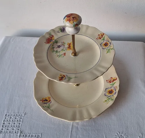 comprar Masitero Dos Pisos O Niveles Loza Inglesa Antigua J&g Meakin