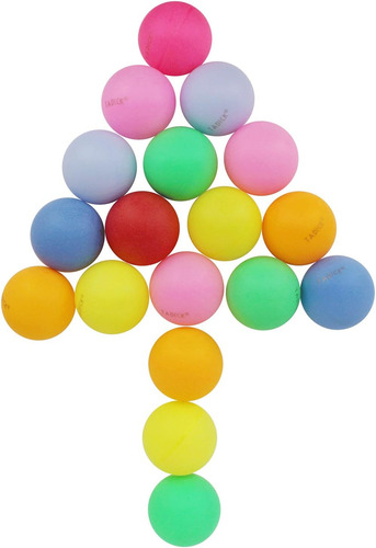 Paquete De 50 Pelotas De Ping-pong De Cerveza De Colores ...