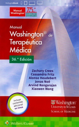 Manual Washington De Terapéutica Médica