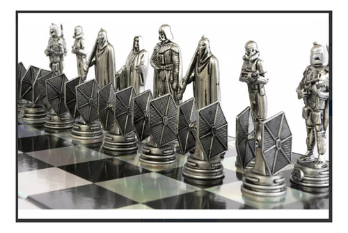 Ajedrez Edicion Especila Star Wars Original Fig 10cm Gama Up