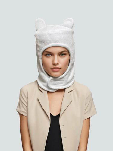 / Gorra Cálida De Invierno Con Forma De Oso Y Felpa For Moto