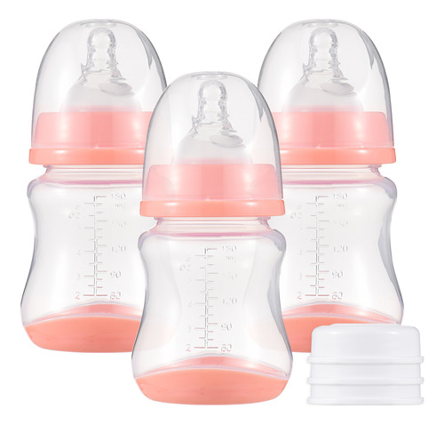 Botella De Leche Para 3 Bebés De Silicona Con Biberones Nara