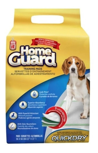Paño Sanitario Entrenamiento Adiestramiento Perros 50 Unid