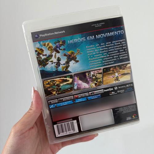 Playstation Move Heroes Ps3 Semi Novo Mídia Física (Recondicionado)