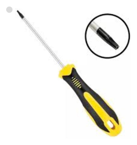 Chave Torx Eda Reta Com Furo T8 0he