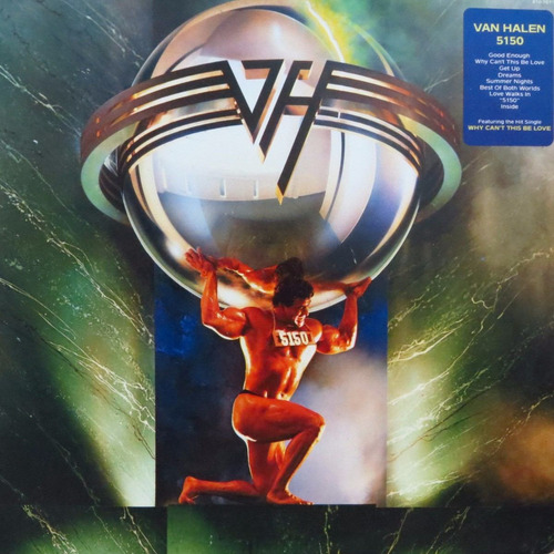 Lp   Van  Halen    -    5150     -   Vinil Raro