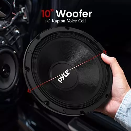 5 Inch Car Midrange Driver - Sistema de altavoces de sonido de audio de  coche de alta potencia de 200 vatios con bobina de voz Kapton de alta