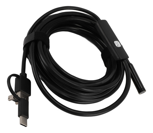 Cámara Endoscope Snake Usb C Ajustable Led 8 Mm 1200p