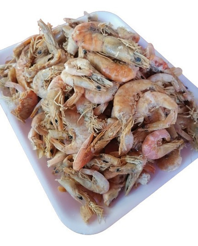Camarón Seco Con Cabeza 1 Kg De Excelente Calidad Y Sabor