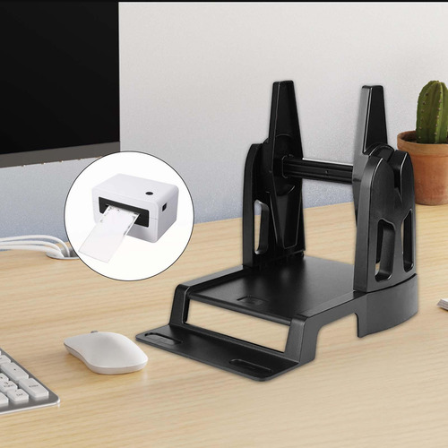Portaetiquetas Térmicas, Soporte Para Etiquetas De Negro