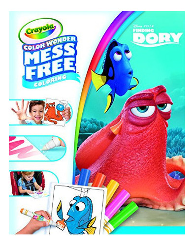 Crayola Color Wonder Mess-free Disney Buscando A Dory Libro 