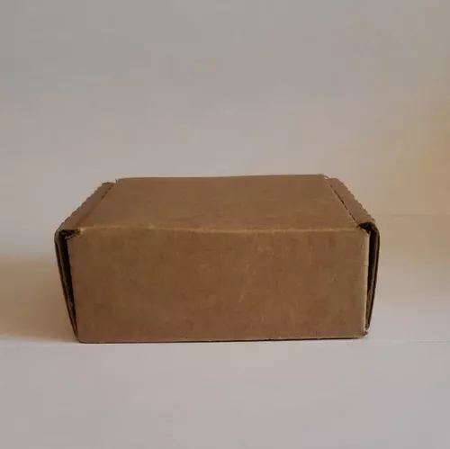 Caja Pequeña Cartón Corrugado Regalos 8x8x3cm Armable