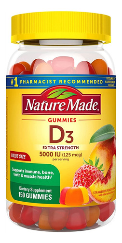 Suplemento Vitamina D3 Extra Fuert - Unidad a $1526