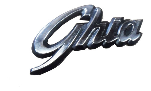 Insignia Ghia De Ford Falcon Ghia 82/91 Nueva Cromada!!!