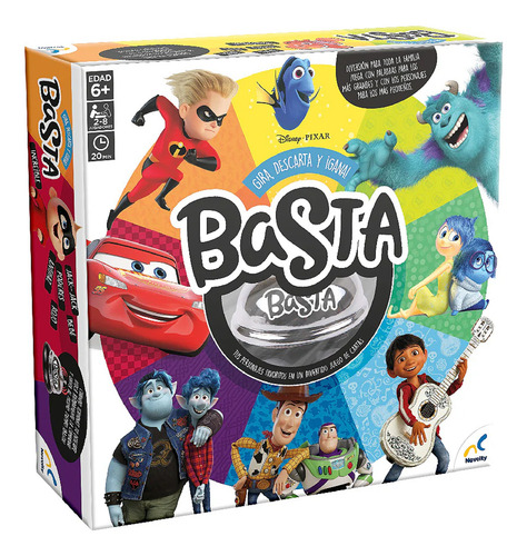 Juego De Mesa Basta Deluxe Pixar Mod.jca-1382 Novelty®