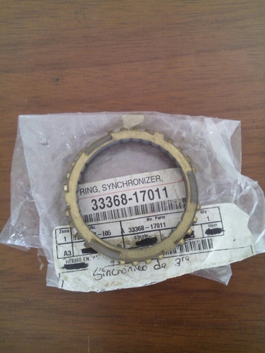 Anillo Sincronizador De Tercera De Toyota Celica St202 3sfe 